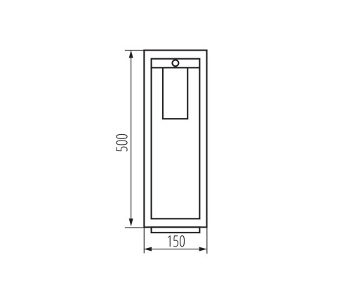 Садовый светильник Kanlux VIMO 50 SE-B 34986