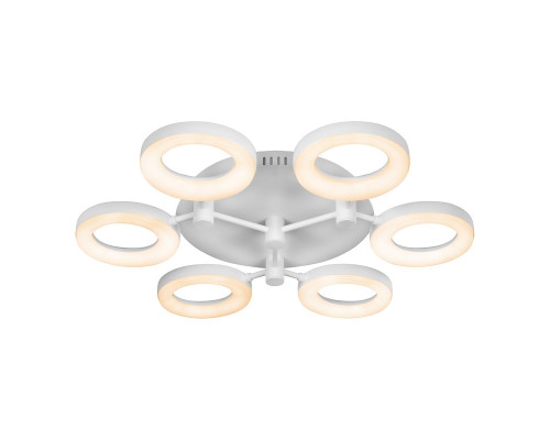 Потолочная светодиодная люстра iLedex Jomo FS-014-X6-(B) 72W WH