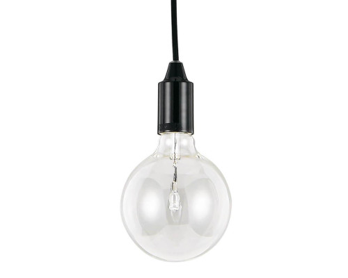 Подвесной светильник Ideal Lux Edison SP1 Nero 113319 Подвесной светильник Ideal Lux Edison SP1 Nero 113319