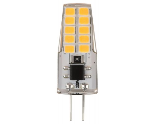 Лампа светодиодная ЭРА G4 2,5W 4000K прозрачная LED-JC-2,5W-220V-SLC-840-G4 Б0049092