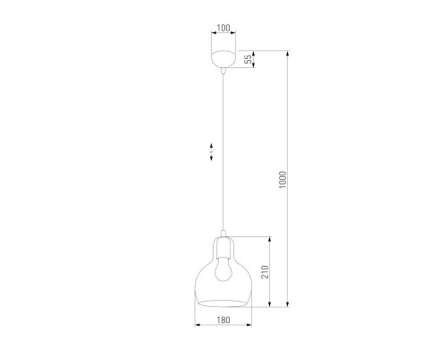 Подвесной светильник TK Lighting 602 Mango 1