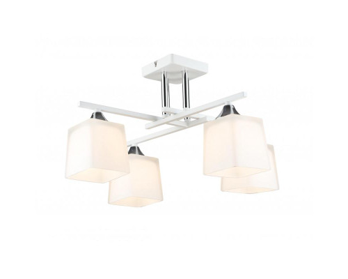 Потолочная люстра IMEX MD.5985-4-S-WH+CH Потолочная люстра IMEX MD.5985-4-S-WH+CH