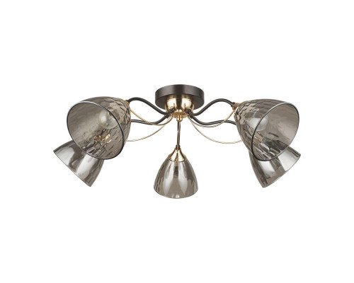 Потолочная люстра Arte Lamp LILY A4366PL-5BK Потолочная люстра Arte Lamp LILY A4366PL-5BK