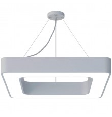 Подвесной светодиодный cветильник Geometria ЭРА Quadro SPO-161-W-40K-060 60Вт 4000К белый Б0050582