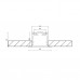 Профиль встраиваемый DesignLed LE.4932-R 010356