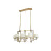 Подвесная люстра Newport Amalia 35408/S gold без абажуров М0069061