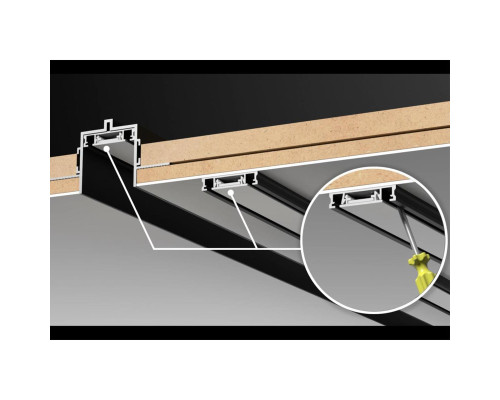 Шинопровод встраиваемый низковольтный Novotech Shino Smal 2 м 135199 Шинопровод встраиваемый низковольтный Novotech Shino Smal 2 м 135199