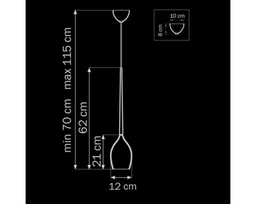 Подвесной светильник Lightstar Meta Duovo 807113