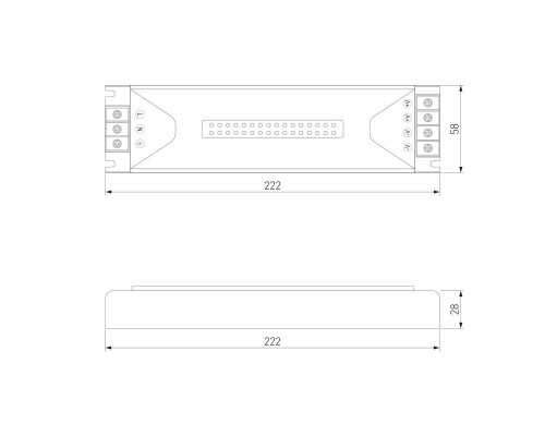 Блок питания Elektrostandard 24V 400W IP20 16,67A 95065/00 a068203
