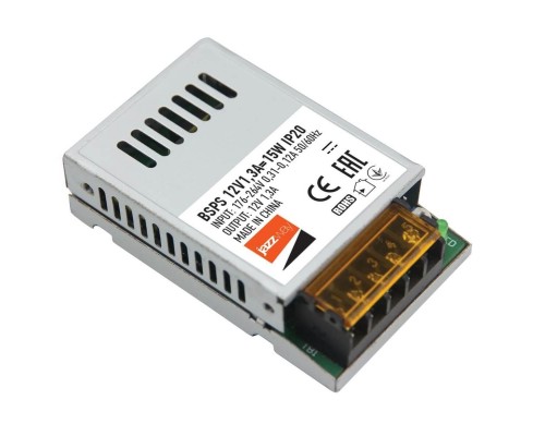 Блок питания Jazzway BSPS 12V 15W IP20 1,3A 3329358