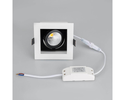 Встраиваемый светодиодный светильник Arlight CL-Kardan-S102x102-9W Warm 024126 Встраиваемый светодиодный светильник Arlight CL-Kardan-S102x102-9W Warm 024126