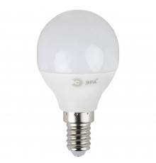 Лампа светодиодная ЭРА E14 7W 6000K матовая LED P45-7W-860-E14 Б0031401