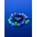 Светодиодная гирлянда Uniel Жемчужины 220V разноцветный ULD-S0800-100/DGA Multi IP20 Pearls UL-00005473