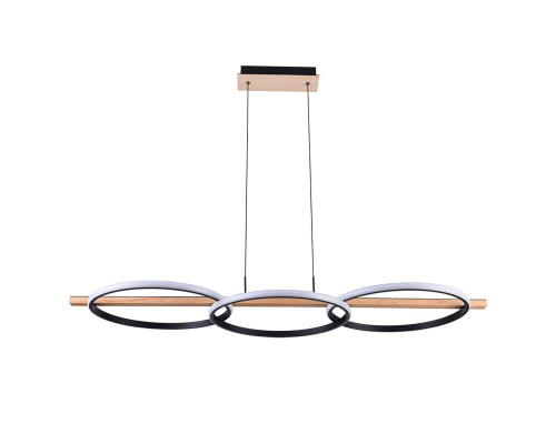 Подвесной светодиодный светильник Arte Lamp Fluido A3913SP-24BK Подвесной светодиодный светильник Arte Lamp Fluido A3913SP-24BK