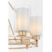 Подвесная люстра Lumina Deco Marietta LDP 8025-8 F.GD+WT