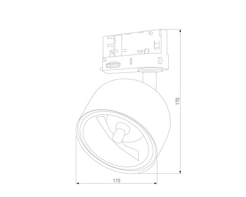 Трековый светильник TK Lighting 6054 Tracer