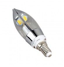 Лампа светодиодная Elvan E14 5W 3000K прозрачная E14-5W-3000K-Q68-SL