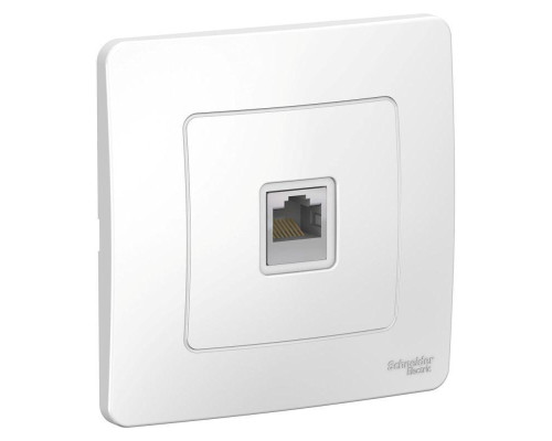 Розетка компьютерная RJ45 Systeme Electric Blanca 5e кат UTP белая BLNIS045001 Розетка компьютерная RJ45 Systeme Electric Blanca 5e кат UTP белая BLNIS045001