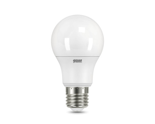 Лампа светодиодная Gauss E27 7W 6500K матовая 23237A