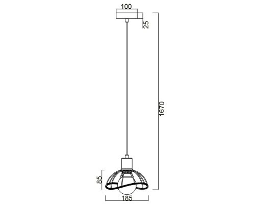 Подвесной светильник Vele Luce Formula VL6482P01