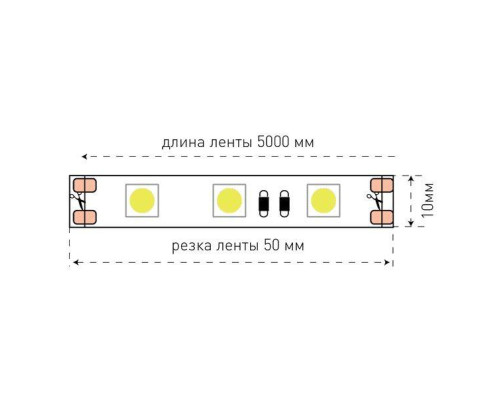 Светодиодная лента SWG 14,4W/m 60LED/m 5050SMD зеленый 5M 002335 Светодиодная лента SWG 14,4W/m 60LED/m 5050SMD зеленый 5M 002335