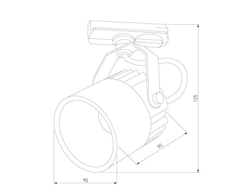 Трековый светодиодный светильник TK Lighting 4145 Tracer