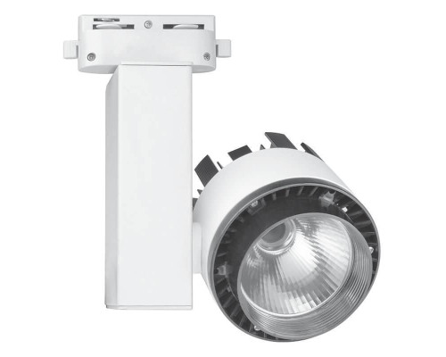 Трековый светодиодный светильник Volpe 4500K ULB-Q250 20W/NW/A White 10961 Трековый светодиодный светильник Volpe 4500K ULB-Q250 20W/NW/A White 10961