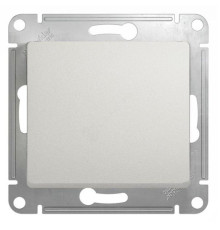 Выключатель одноклавишный Systeme Electric Glossa 10A 250V перламутр GSL000611