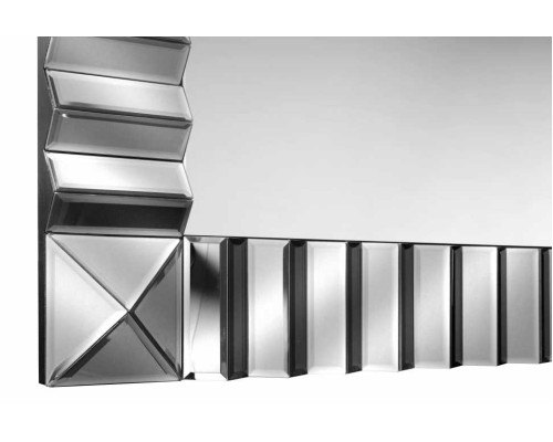 Зеркало Art Home Decor Rumba A025 1100 CR 110х75 см Серебристый