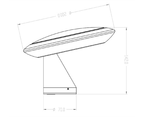 Уличный настенный светодиодный светильник Deko-Light Bermuda 731124