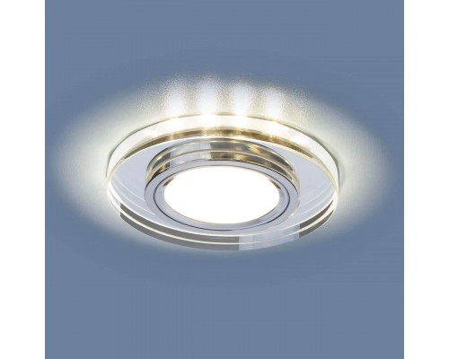 Встраиваемый светильник Elektrostandard 2227 MR16 SL зеркальный/серебро a044294