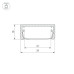 Профиль Arlight ARH-Wide-W39-2000 Anod 030982
