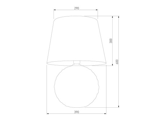 Настольная лампа TK Lighting 16046 Santana