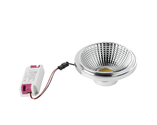 Лампа светодиодная Lightstar LED AR111 12W 4000K полусфера хром 932134 Лампа светодиодная Lightstar LED AR111 12W 4000K полусфера хром 932134