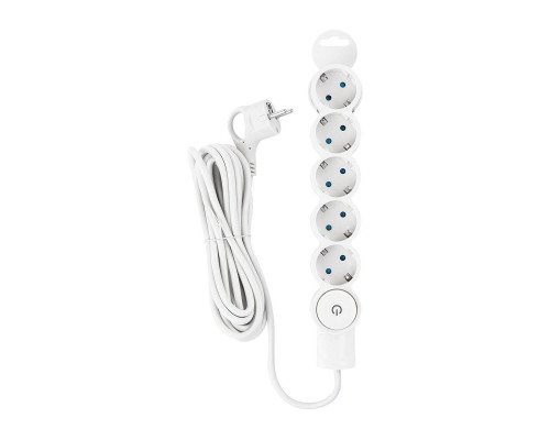 Сетевой фильтр Duwi 5гн 5м с/з 32577 2