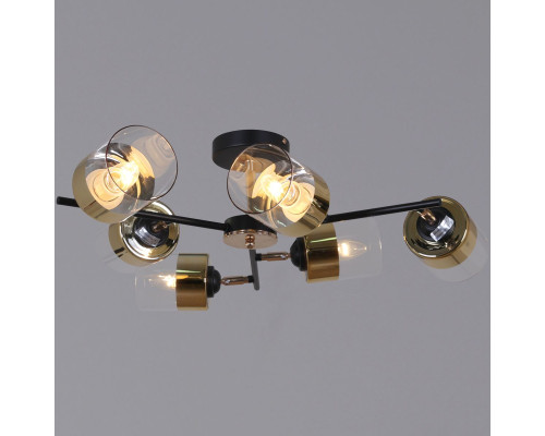 Потолочная люстра Reluce 11555-0.3-06 BK+FGD