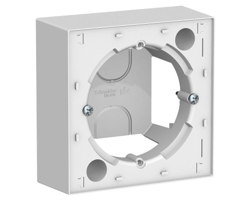 Коробка для наружного монтажа Systeme Electric AtlasDesign белая ATN000100