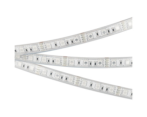 Светодиодная влагозащищенная лента Arlight 4W/m 60Led/m 5060SMD разноцветный 5M RTW-PU-B60-12.5mm 12V RGB 029599(3)