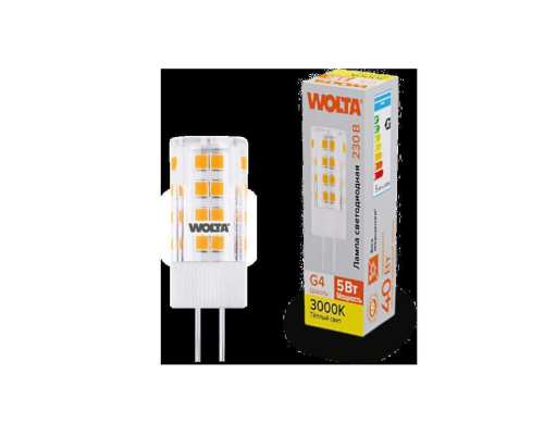 Светодиодная лампа WOLTA WSTD-JC-220V5W3KG4-C Светодиодная лампа WOLTA WSTD-JC-220V5W3KG4-C
