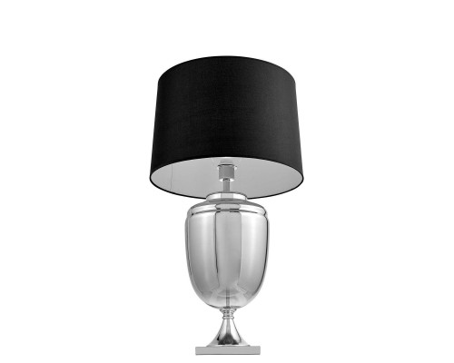Настольная лампа Lumina Deco Olimpia LDT 304 CHR+BK Настольная лампа Lumina Deco Olimpia LDT 304 CHR+BK