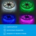 Светодиодная влагозащищенная лента Apeyron 12W/m 60LED/m 5050SMD разноцветная 25M 10-50