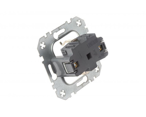 Розетка 2P+E Liregus Epsilon коричневый 28-136