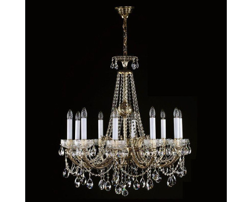 Подвесная люстра Artglass CR 0006-10-20 Brass Antique CE Подвесная люстра Artglass CR 0006-10-20 Brass Antique CE