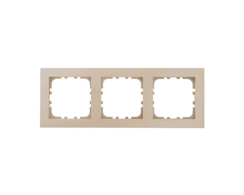 Рамка 3-постовая LK Studio (шампань) LK80 FLAT, 844306-1