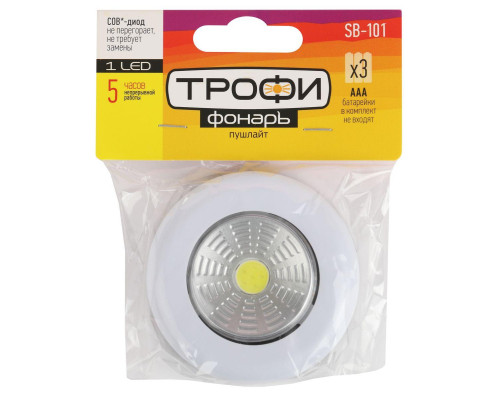 Настенный светодиодный светильник ЭРА Трофи SB-101 Б0052747 Настенный светодиодный светильник ЭРА Трофи SB-101 Б0052747