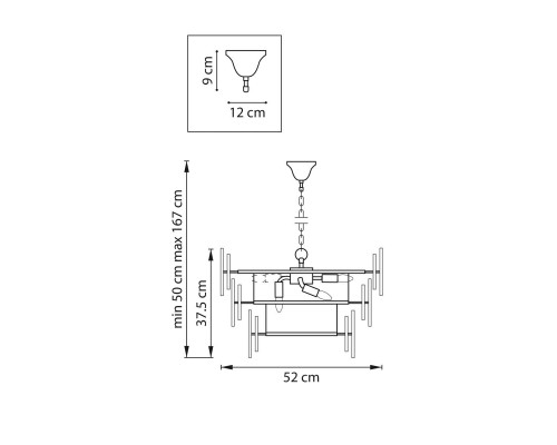 Люстра Retro Lightstar 799083 Люстра Retro Lightstar 799083