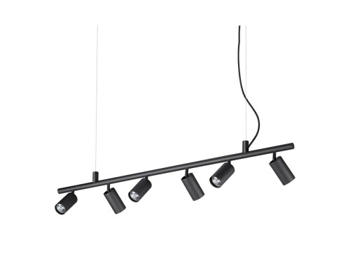 Подвесная люстра Ideal Lux Dynamite SP6 Nero 231396