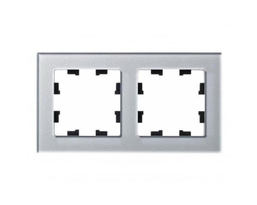 Рамка 2-постовая Systeme Electric AtlasDesign Nature алюминий ATN320302 Рамка 2-постовая Systeme Electric AtlasDesign Nature алюминий ATN320302