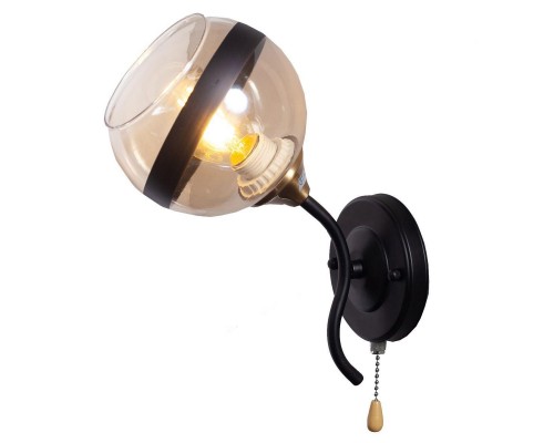 Бра IMEX MD.3595-1-W COFFEE+FGD Бра IMEX MD.3595-1-W COFFEE+FGD