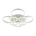 Потолочная светодиодная люстра Profit Light 5894/4+4A WHT